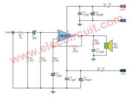 Tda2030 and access of 5.1 whitepaper: Surround Sound System Circuit Diagram Eleccircuit Com