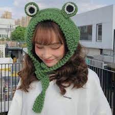 Oktokki Frog Eye Knit Trapper Hat Yesstyle Trapper Hats Crochet Frog Women S Headwear