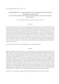 Pdf Using Bilingual Test To Assess Malaysian Limited English Proficient Students Mathematics Achievement Ujian Dwibahasa Untuk Menilai Pencapaian Matematik Pelajar Yang Terhad Penggunaan Bahasa Inggeris
