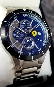 Available from the official store, ferrari watches for men exude the unique values of the scuderia. Ferrari Men S 0830270 Redrev Evo Analog Display Japanese Quartz Silver Watch Royalwrist Pk