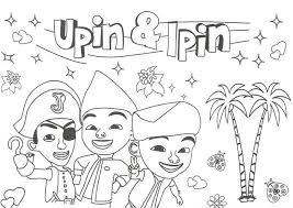 1024 x 768 gif 66 кб. Gambar Mewarnai Ipin Upin Di 2021 Sketsa Gambar Kartun Warna