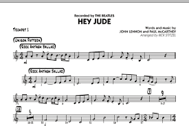 Piano/vocal/guitar, singer pro hey jude digital sheet music. Rick Stitzel Hey Jude Trumpet 1 Sheet Music Download Printable Pop Pdf Jazz Ensemble Score Sku 294575