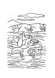 This shark is smiling, but in that smile you can see how scary the teeth are. Lake 166084 Nature Printable Coloring Pages