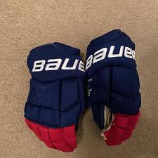 2017 bauer supreme 1s stick review. Bauer Blue Senior Supreme Totalone Mx3 13 Pro Stock Hockey Gloves