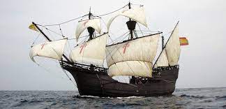 En septembre 1519, magellan quittait l'espagne avec une flotte de cinq navires. Caen La Replique Du Bateau De Magellan En Escale A Caen