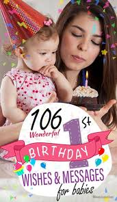 Birthday Wishes For 1 Year Old Son In Marathi 106 Wonderful 1st Birthday Wishes And Messages For Babies Baby Birthday Wishes Birthday Wishes For Kids 1st Birthday Wishes