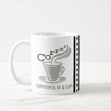 Black And White Coffee Quote Coffee Mug Custom Office Supplies Business Logo Branding Black And White Coffee Mugs Black Coffee Quotes