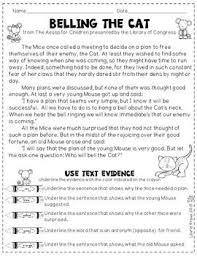 Although often attributed to aesop, it was not recorded before the middle ages and has been confused with the quite different fable of classical origin titled the cat and the mice. Teaching Theme Belling The Cat Tpt Digital Activity Distance Learning Teaching Themes Teaching Central Message