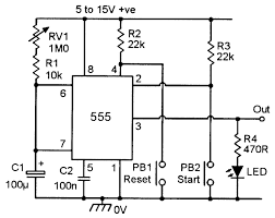 As the name indicates, only one state is stable and the other one is called unstable or quasi stable state. 555 Monostable Circuits Nuts Volts Magazine