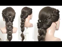 This hairstyle is really not that complicated as long as you know how to lace braid, although it is a little more time consuming than some of the hairstyles we have done. Easy Hairstyle For Long Hair Tutorial Step By Step Youtube Braided Hairstyles Easy Hairstyles Long Hair Styles