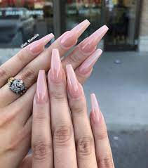 I Know Everyone Will Ask Me What Colour Is Thisso It Calls Beach Tan Tan Nails Cute Acrylic Nails Fake Nails
