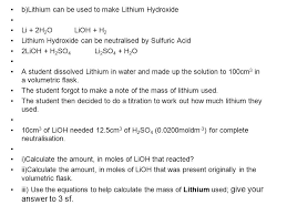 6.941*2 + 32.065 + 15.9994*4. 1 1 2 Moles And Equations This Powerpoint Contains The Questions And Answers For The Activities Ppt Video Online Download
