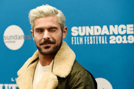 Zac Efron Just Debuted Platinum Blonde Hair While Promoting His New Ted Bundy Movie At Sundance Zac Efron Hair Zac Efron Platinum Blonde Hair