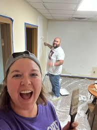 We were so thankful to have The First Response Team from The City of  Charleston today. They painted our stairwell and provided much needed help.  Thank you!