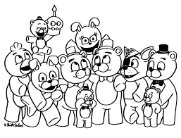 Scott cawthon (born in 1978) is the original developer of the five nights at freddy's franchise, including five nights at freddy's, 2, 3, 4, sister location, freddy fazbear's pizzeria simulator, and ultimate custom night. Fnaf Coloring Pages Online Novocom Top
