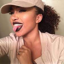 Baseball Cap Hair Selfie Curly Hair Bad Girl Curly Hair Styles Curly Hair Styles Naturally Hat Hairstyles
