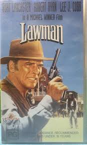 LAWMAN BURT LANCASTER Robert Ryan Lee J Cobb Robert Duvall Sheree North  1970VHS $6.95