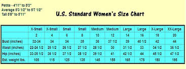 Image Result For Measurement Chart Body Us Sizing Dress