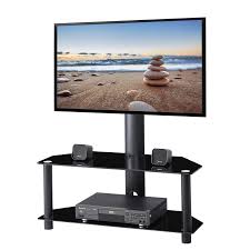 View super dollar buster plus's retailer profile. Swivel Floor Tv Stand With Height Adjustable Mount Bracket For 32 65 Inch Plasma Tvs 2 Tier Tempered Glass Shelves For Media New Tv Stands Aliexpress