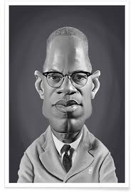 Malcolm X Caricature Poster Juniqe Whether you're a group of friends, a family, or a business full of employees—you can enjoy the most professional cartoon artist there is on the internet, at the best.