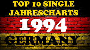 Top 10 Single Jahrescharts Deutschland 1994 Year End Single Charts Germany Chartexpress