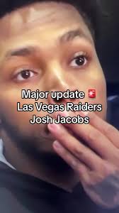 Replying to @Lil Drako 😈😈 Major update with the Las Vegas raiders and  Josh Jacobs