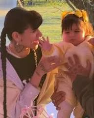 Cazzu compartió video con Nodal en cumpleaños de su hija