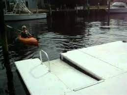 Safe Launch With Handrail Mpg Mp4 Kayaking Boat Stuff Canoe Rack