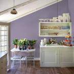Also stunning in a hallway to highlight vibrant art. Glidden Essentials 1 Gal Ppg1174 5 Smoky Grape Flat Interior Paint Ppg1174 5e 01f The Home Depot