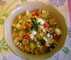 Maybe you would like to learn more about one of these? Toasted Israeli Couscous Salad With Mint Cucumber And Feta Tasty Kitchen A Happy Recipe Community
