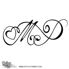 Maybe you would like to learn more about one of these? Love This Idea But With My Girls Initials M Tattoos Foot Tattoos Monogram Tattoo