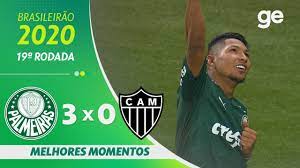 Futebol, boxe, luta livre, basquetebol, fórmula 1, nfl e muito mais. Palmeiras 3 X 0 Atletico Mg Melhores Momentos 19Âª Rodada Brasileirao 2020 Ge Globo Youtube