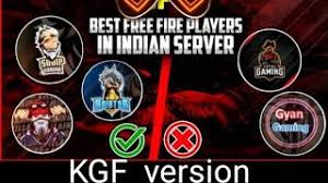 We have collected the best free fire redeem codes, and the list is at the end of the article. Kings Of Freefire Indian Server Kgf Version Youtube
