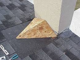 Article About Framing A Roof Saddle To Prevent Water Leakage Where The Roof Meets A Chimney Building Roof Metal Roof Roof Repair