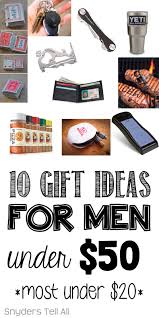 gifts for men under 50