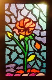 Pin By Nohemi Altamirano Bell On Crafts Beauty And The Beast Crafts Beauty And The Beast Art Stained Glass Crafts