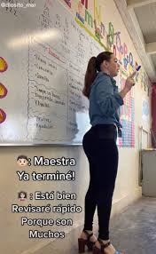 Maestra conquista TikTok con su talento y su espectacular físico: yo  quiero una maestra así! | El Heraldo de México