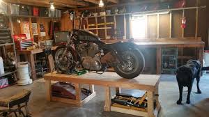 Worlds best motorcycle lift table plans for home and professional. Wooden Motorcycle Work Table Plans Hobbiesxstyle