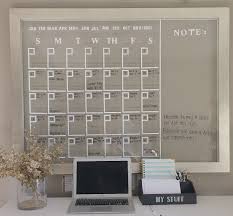 Makemyhumbleabode Com Diy Home Office Furniture Wall Calendar Organizer Office Furniture Diy