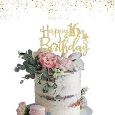 74% based on 1031 votes tags: Jevenis 16th Birthday Cake Topper Sweet 16 Banner 16th Birthday Party Supplies 16th Birthday Wedding Anniversary Party Sign Decorations Buy Online In Dominica At Dominica Desertcart Com Productid 166786957