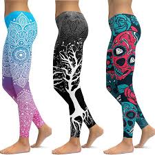 Looking for your next pair of gym leggings? Li Fi Print Yoga Pants Women Unique Fitness Leggings Workout Sports Running Leggings Sexy Push Up Gym Wear Elastic Slim Pants Asiauvsaa