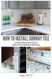 In some cases, this additional thickness causes the screws on the outlet or switch to be too short to firmly attach to the outlet box. Home Decorating Diy Projects How To Install Subway Kitchen Tile Backsplash Tips Tutorial Decor Object Your Daily Dose Of Best Home Decorating Ideas Interior Design Inspiration