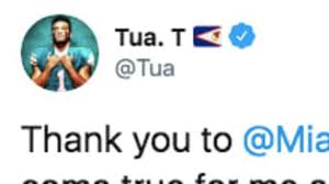 May 26, 2021 · tua tagovailoa met with the south florida media after the miami dolphins ota on wednesday, the first time he's spoken to the team's beat writers since the 2020 regular season finale. Tua Tagovailoa Makes Extremely Generous Announcement After Signing Dolphins Contract