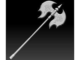 The unique attack of this glaive greatly reduces enemy poise, reflecting the tremendous size of the enemies that the knights have fearlessly faced. Black Knight Greataxe Dark Souls By Dedarkz 3d Model
