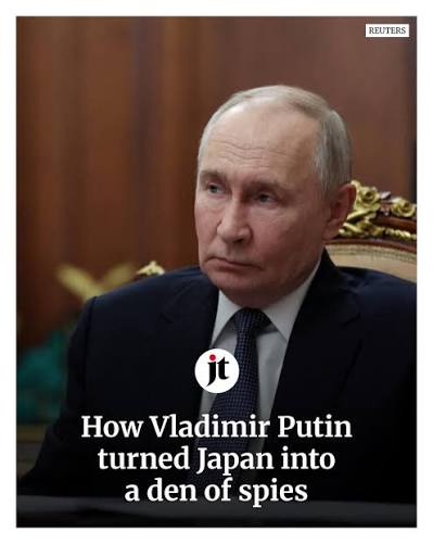 Soon after Russia invaded Ukraine, hundreds of Russian spies were expelled from the world's capital cities. Many turned up in an unexpected place: Japan. | via The New York Times