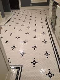 Penny tiles are coming back in style even stronger than ever. Gorgeous Tile Floor Modern Kitchen Tile Floor Modern Kitchen Flooring Flooring