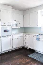 How to paint cabinets fast with this spray and drying rack from paintline. My Painted Cabinets Two Years Later The Good The Bad The Ugly Lovely Etc