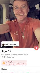 Replying to @Jess Busam Here is his Tinder. My friend sent me this. I ...
