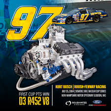 A carburetor is a device that was used in the rest of the world before fuel injection was invented, but is still used in nascar. Roush Yates Engines On Twitter Throwbackthursday The First Ever Nhms Nascar Cup Win For Our Company Came W Kurtbusch The No 97 Fordperformance Roushfenway Team The Win Came In July