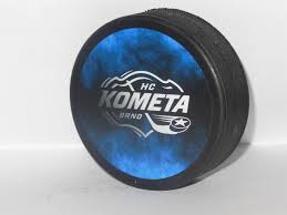 This file does not require a rating on the project's quality scale. Extraliga Hokejovy Puk Kometa Brno Modro Cerne Logo Aukro